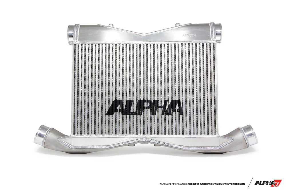 AMS Alpha Performance Nissan R35 GT-R Race Front Mount Intercooler Upgrade
