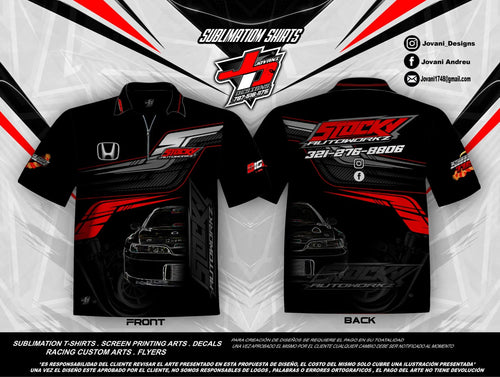 Stocky Autoworkz Race Polo