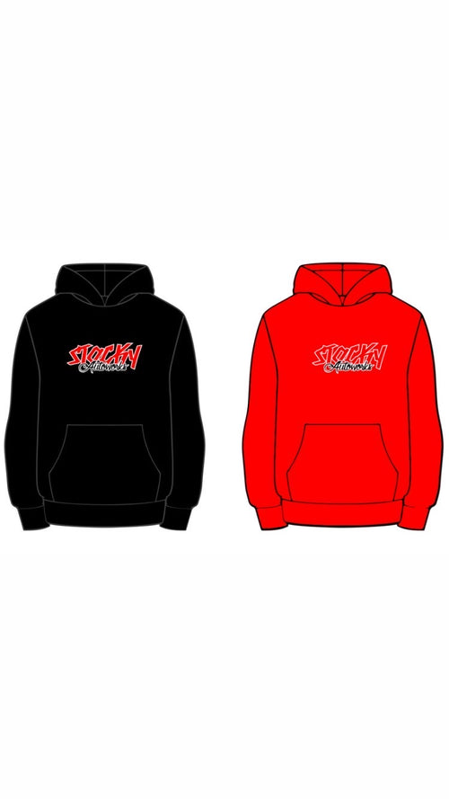 Stocky Autoworks Hoodie V2 Red&Black