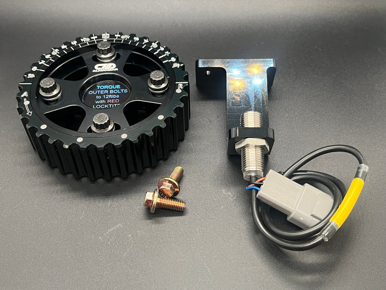 Almanzar Motorsports VTEC 13 Magnet Cam Trigger kit single gear 6061-T651 Aluminum