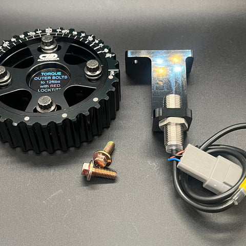 Almanzar Motorsports VTEC 13 Magnet Cam Trigger kit single gear 6061-T651 Aluminum